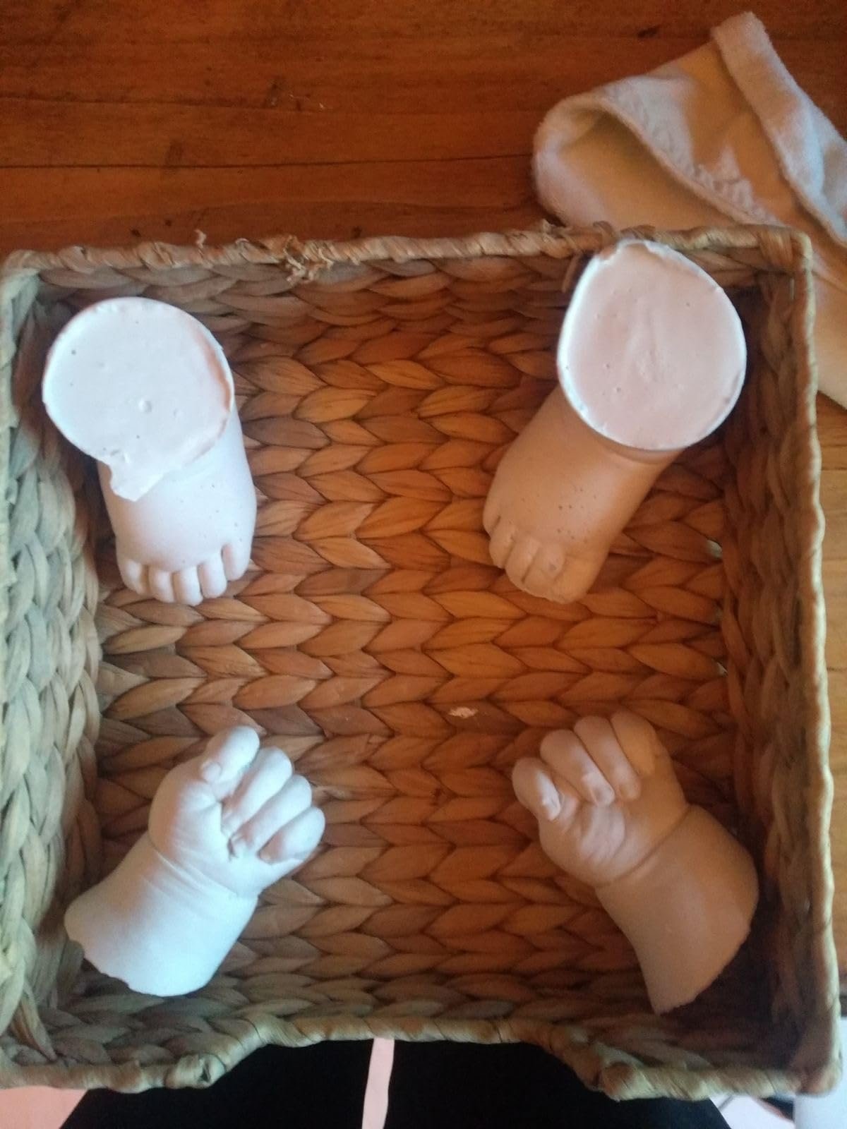 Rendu réaliste kit empreinte bébé ANCRER