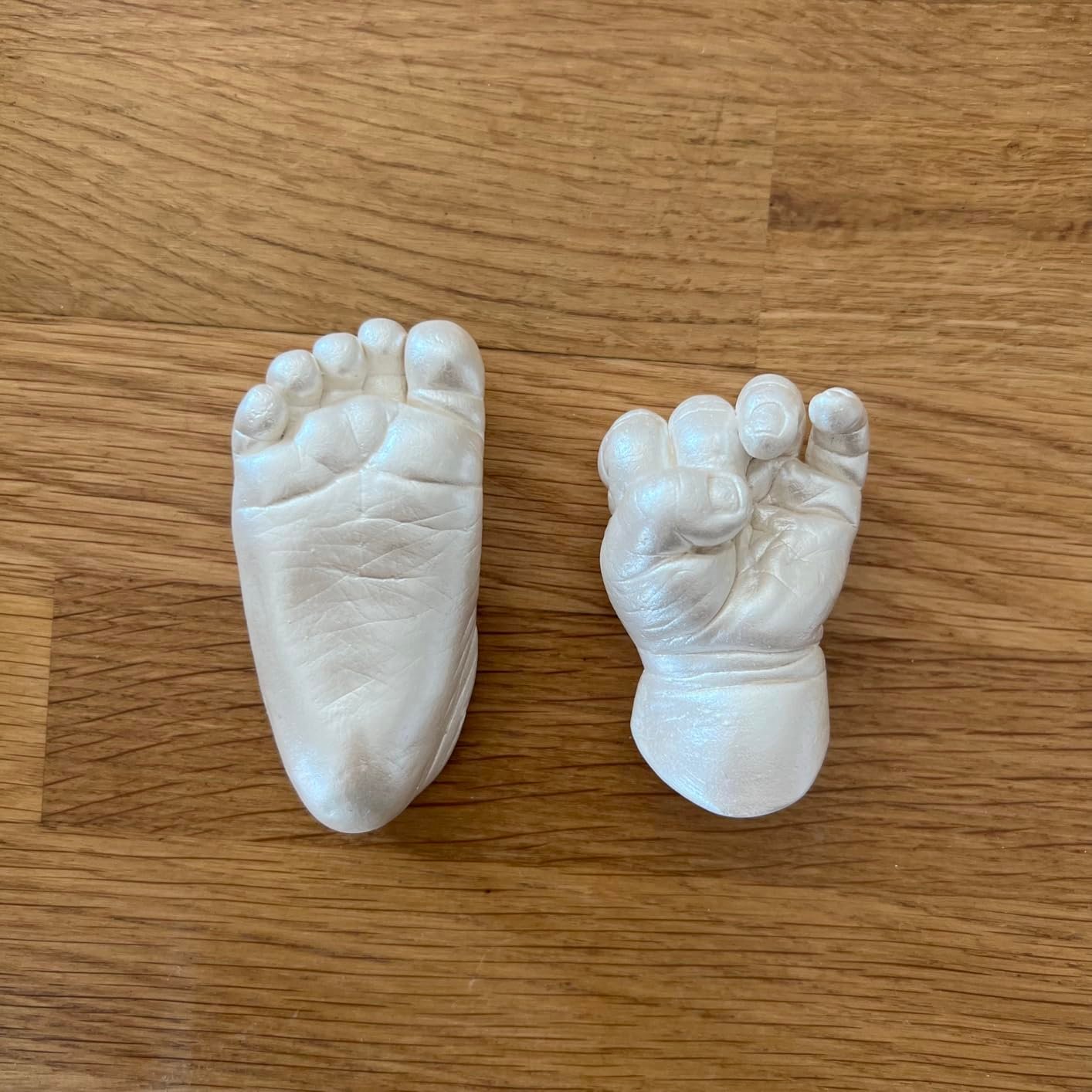 Réalisation empreinte main bébé ANCRER