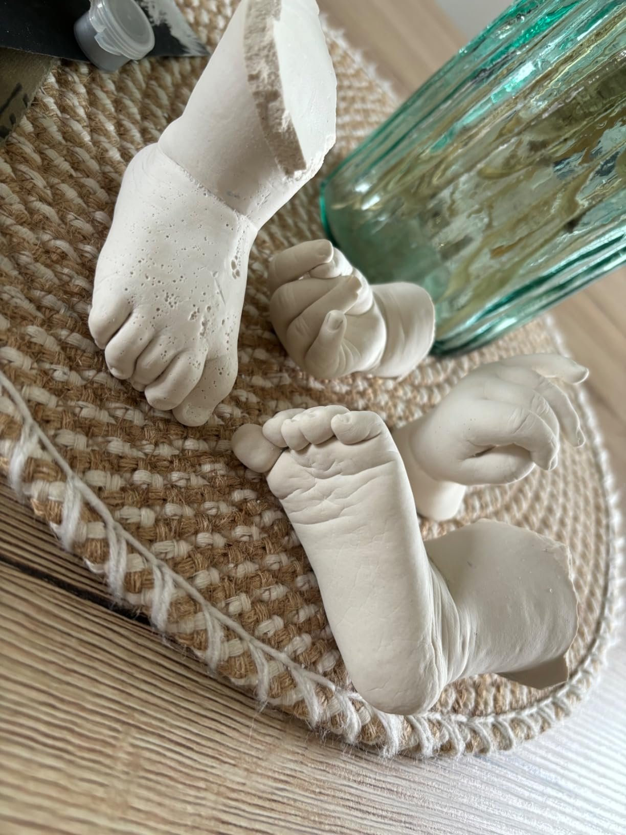 Avis kit empreinte bébé cadeau naissance original