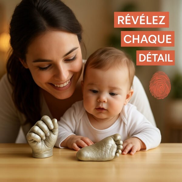cadeau de naissance kit empreinte bébé made in france ANCRER