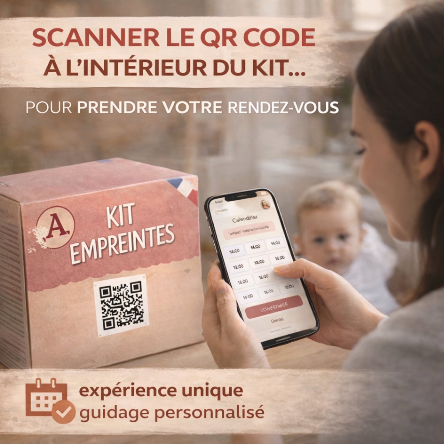 Kit 2 Empreintes avec Accompagnement en Direct - Résultat Parfait – Image 2